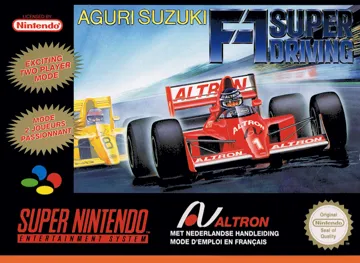 Aguri Suzuki F-1 Super Driving (Europe) box cover front